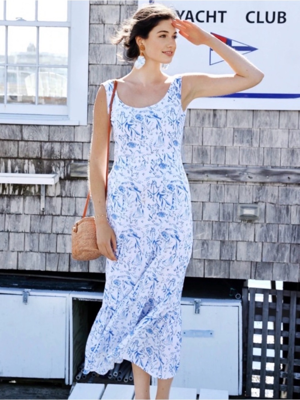 Kiel James Patrick Nautical Chinoiserie Maxi